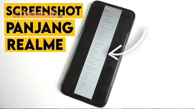 Trik Screenshot Panjang di Realme C2