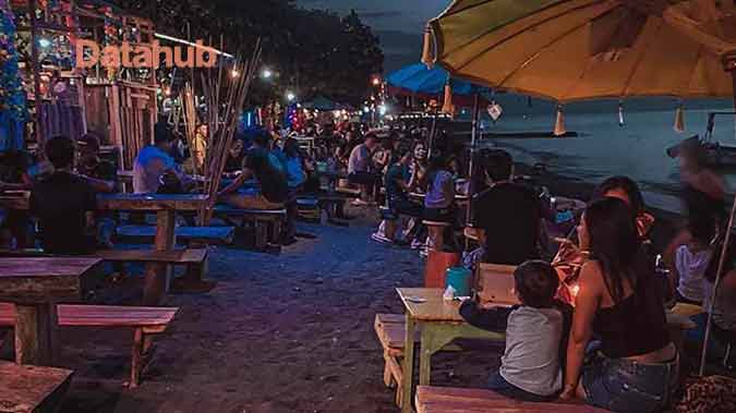 Wisata Malam di Pantai Kuta