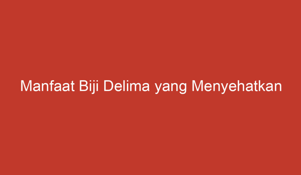 Manfaat Biji Delima yang Menyehatkan