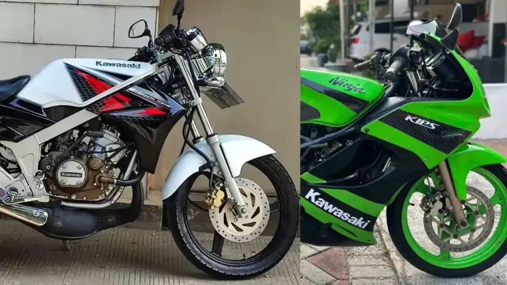 Perbedaan Shock Depan Ninja R dan RR